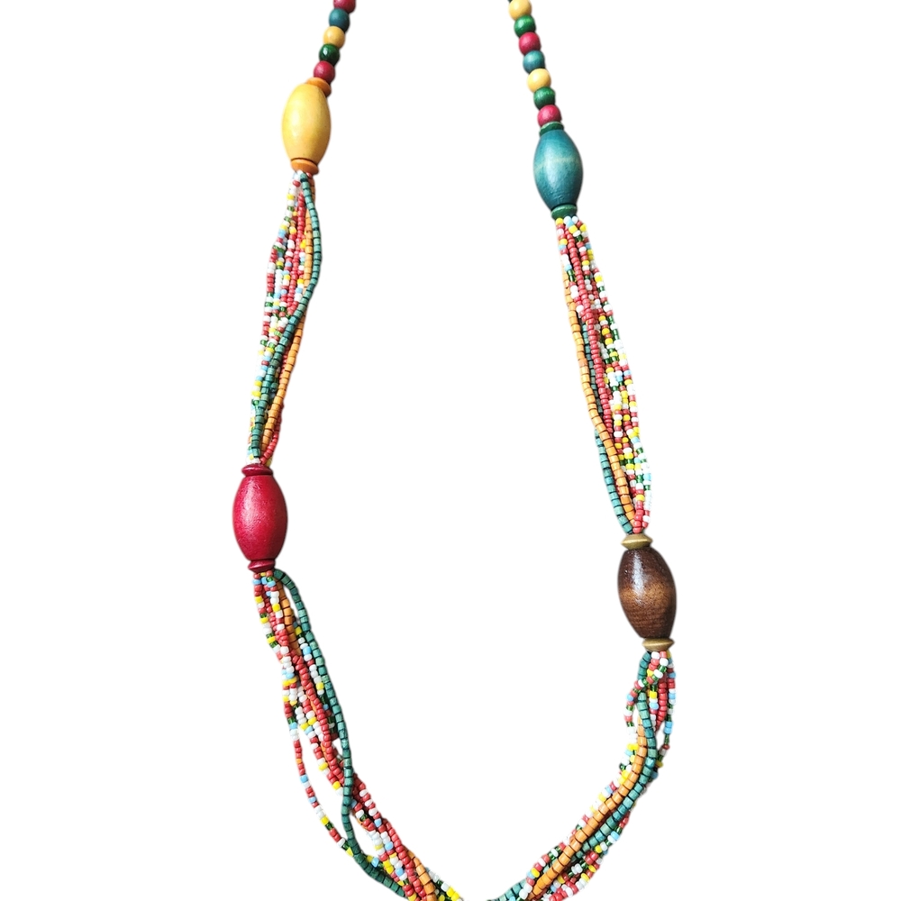 Multicolor Beaded Necklace